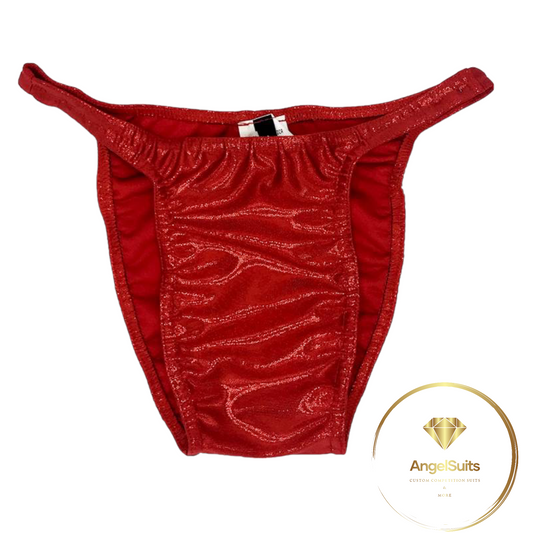 MEN'S BRIEFS PRO WITH GLOSSY RED PLICA